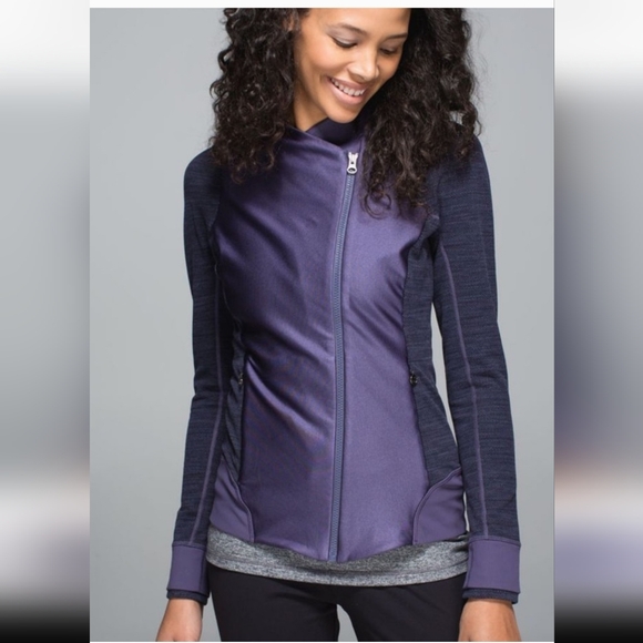 lululemon athletica Tops - Lululemon Athletica Emerge Renewed Women's Purple Jacket - 6